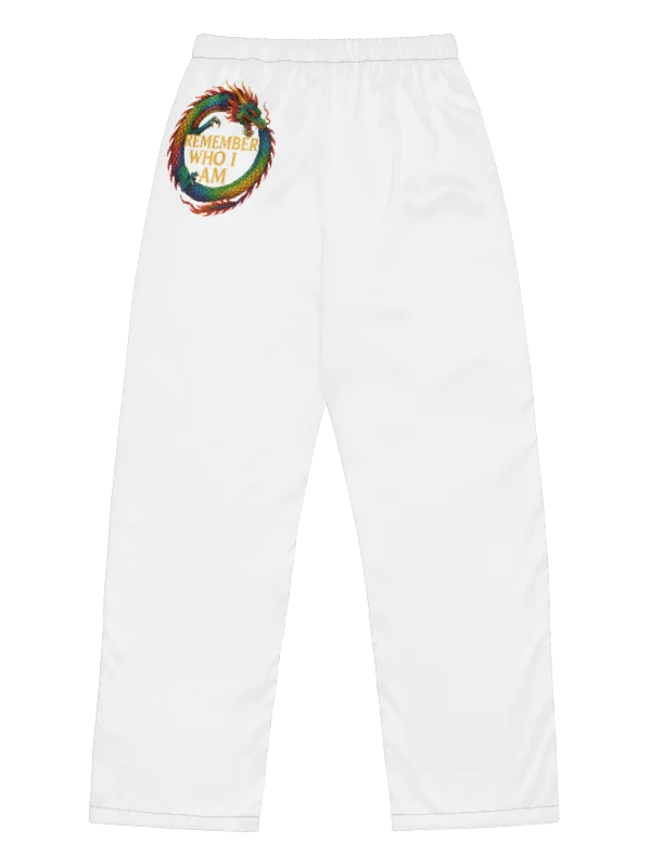 🔥 Remember Who I Am – Silky Pyjama Bottoms Dream-coded comfort for soul-led sleepers. product image (2)