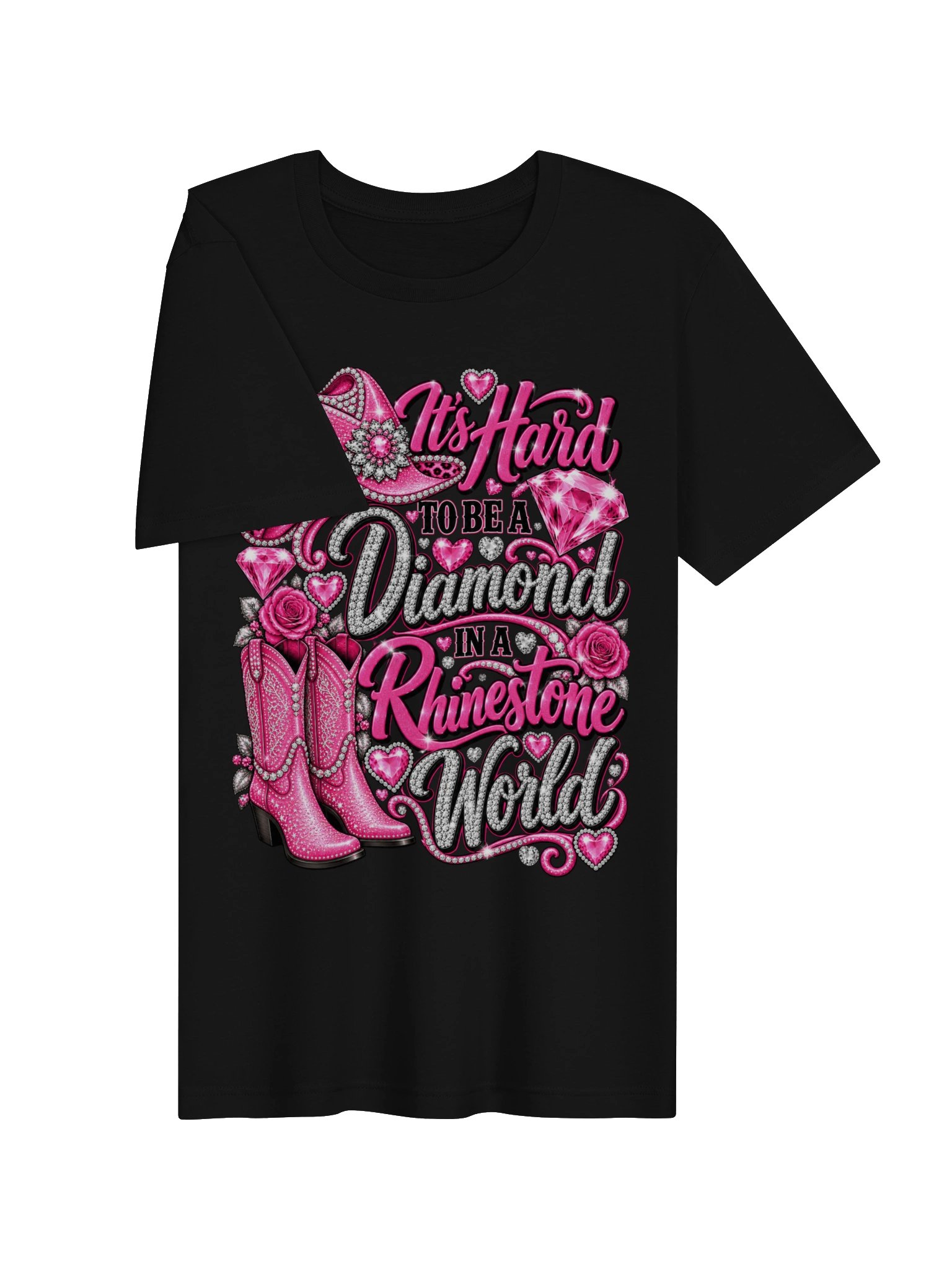 Rhinestone World Diamond Cowgirl Tee product image (20)