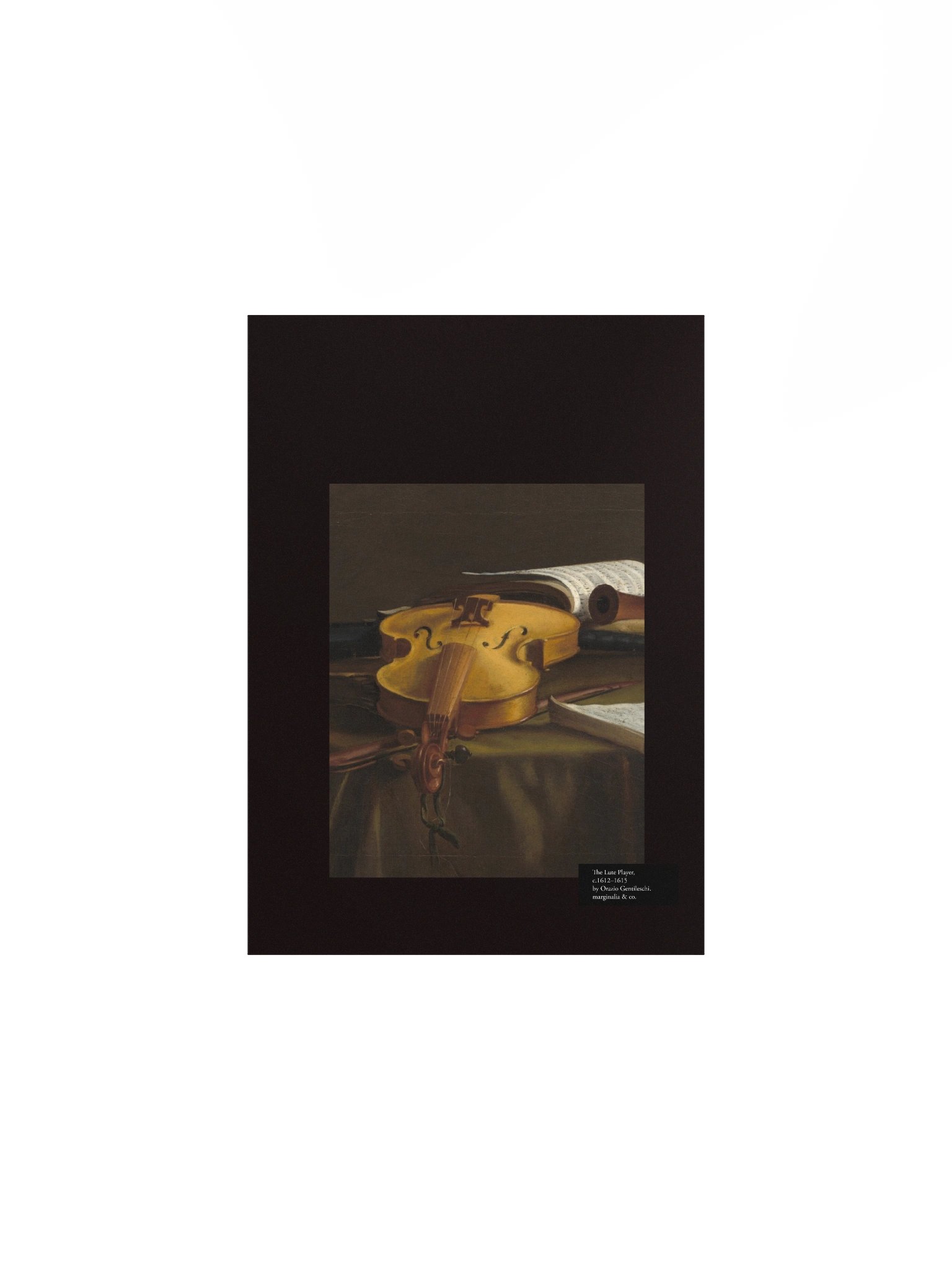The Lute Player c. 1612 - 20 by Orazio Gentileschi 4 product image (1)