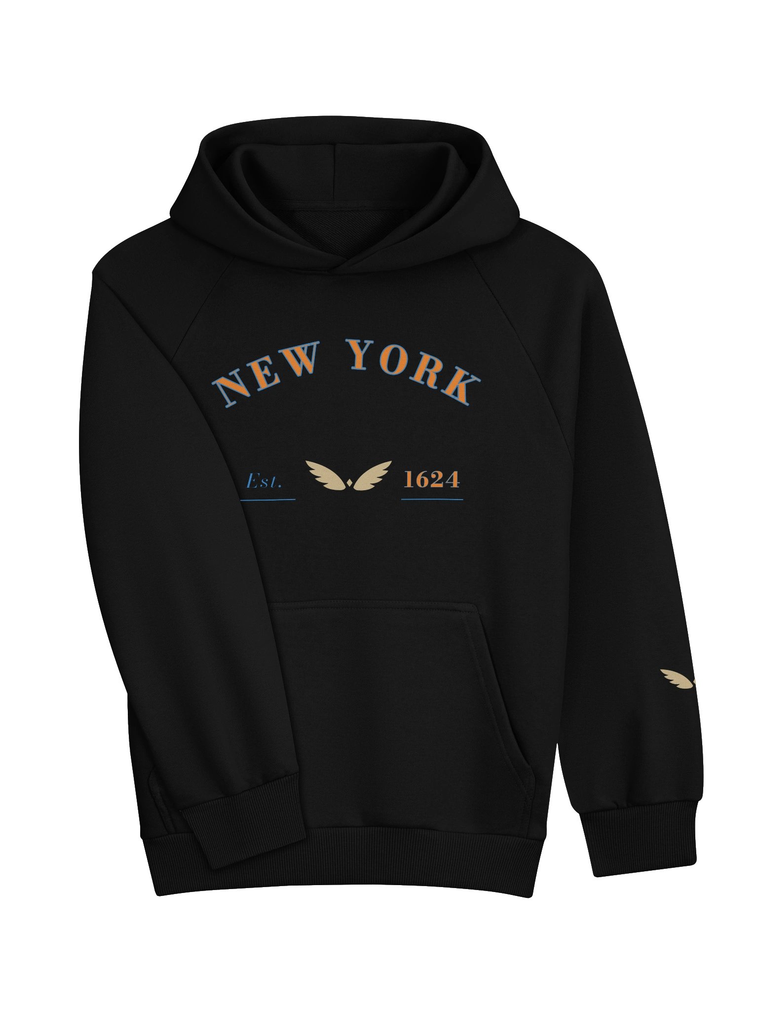 NEW YORK BLACK HOODIE product image (3)