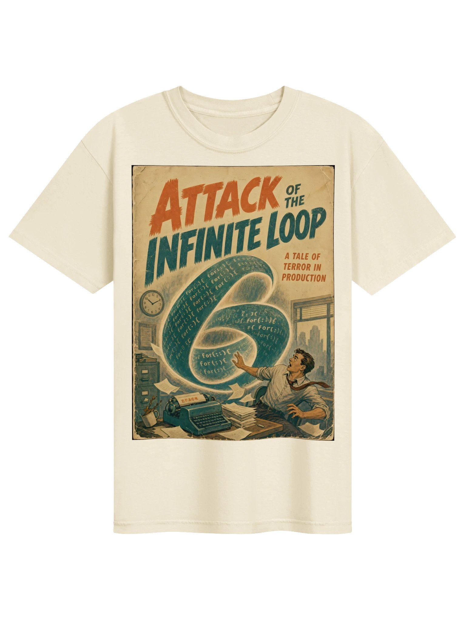 Attack Of The Infinite Loop Tee product image (1)