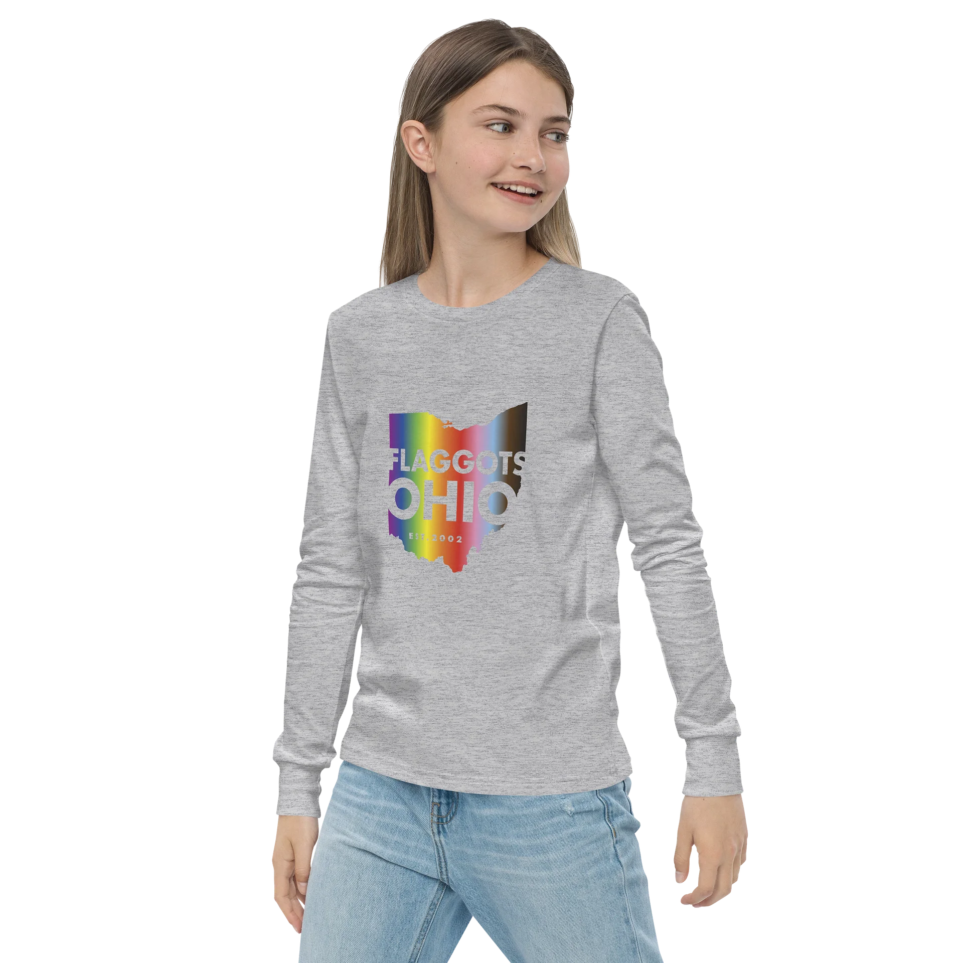 Youth long sleeved shirt product image (10)