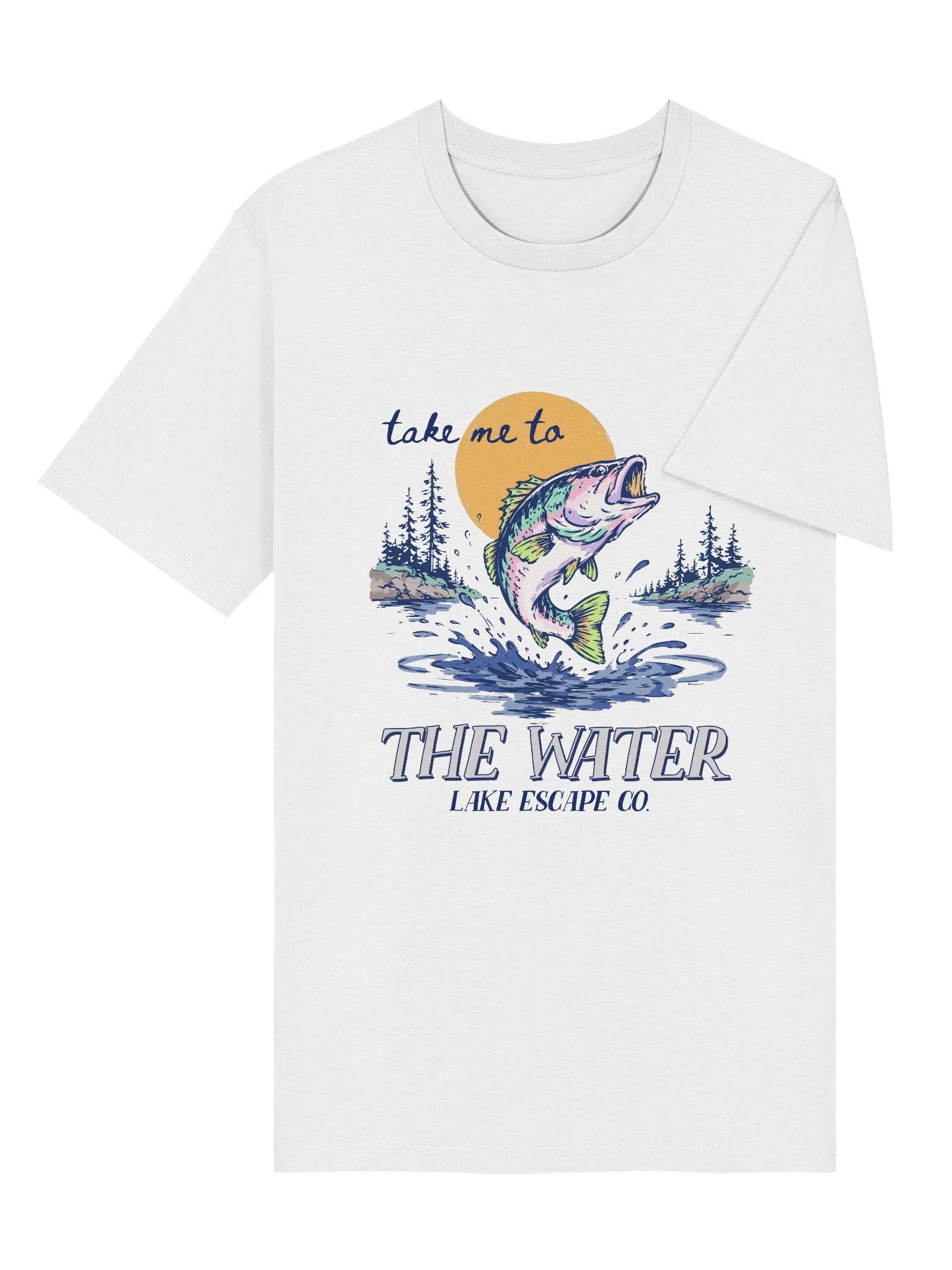 Take Me to the Water Lake Escape T-Shirt product image (4)