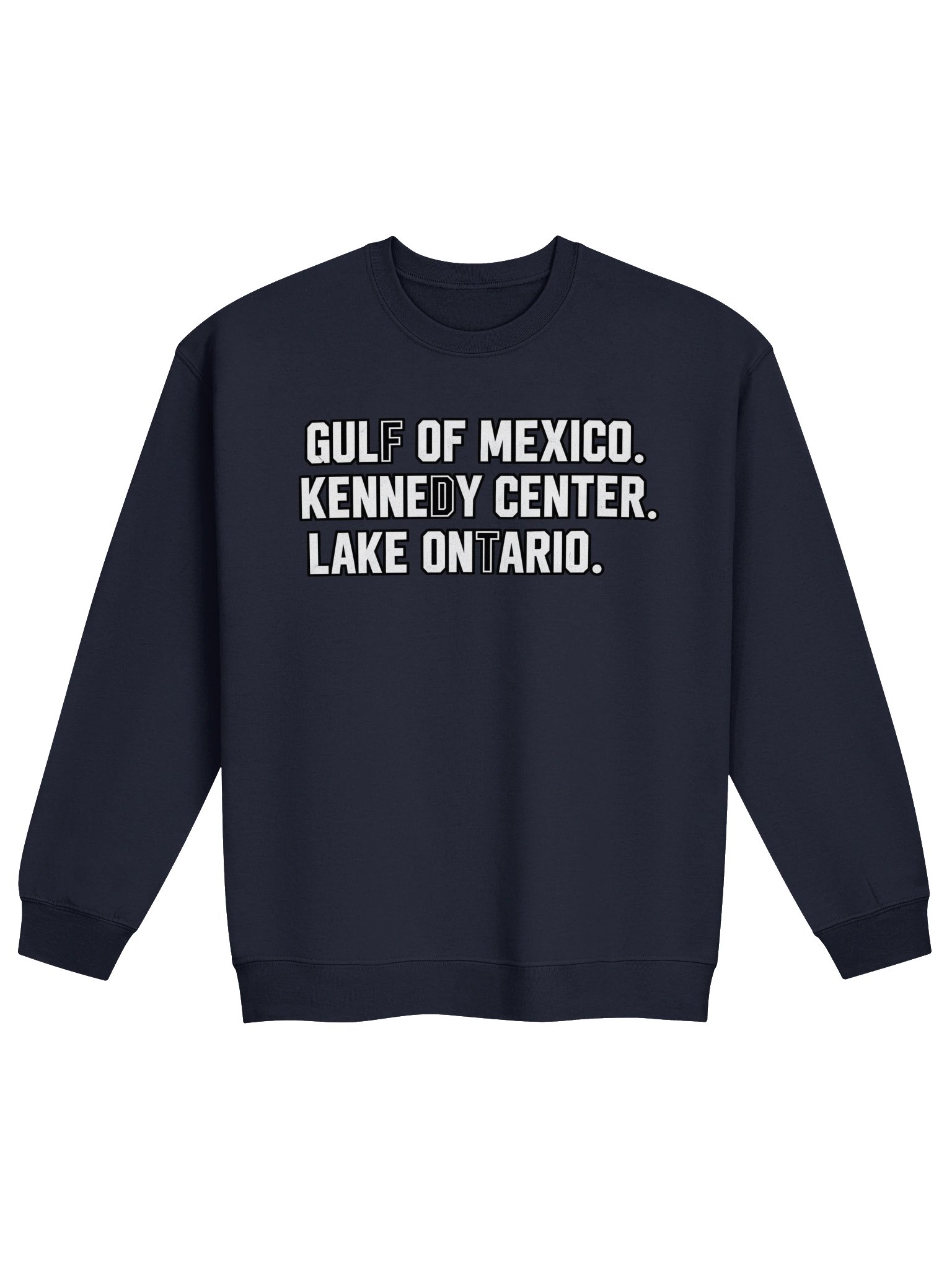 Gulf of Mexico ,Kennedy Center, Lake Ontario Graphic T-Shirt. product image (1)