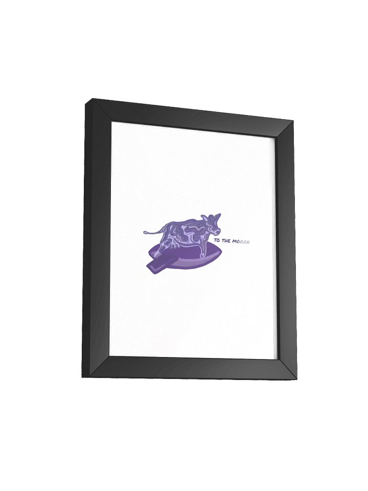 To the Mooon - Framed Poster product image (2)