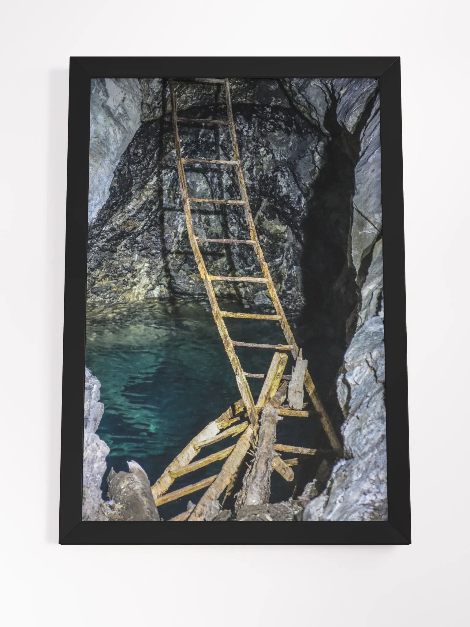 Print Fine Art - The Ladder to Depths - Mine de la Moria product image (8)