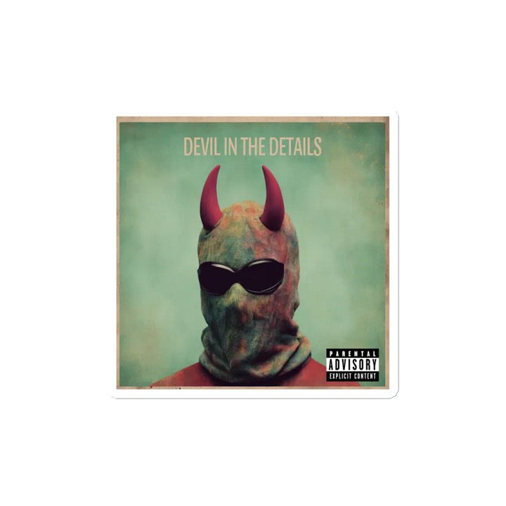 DEVIL IN THE DETAILS MAGNET product image (2)