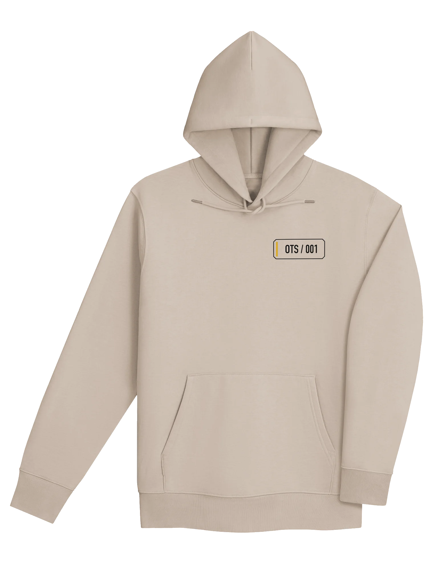 OTS 001 Black Minimal Hoodie product image (10)