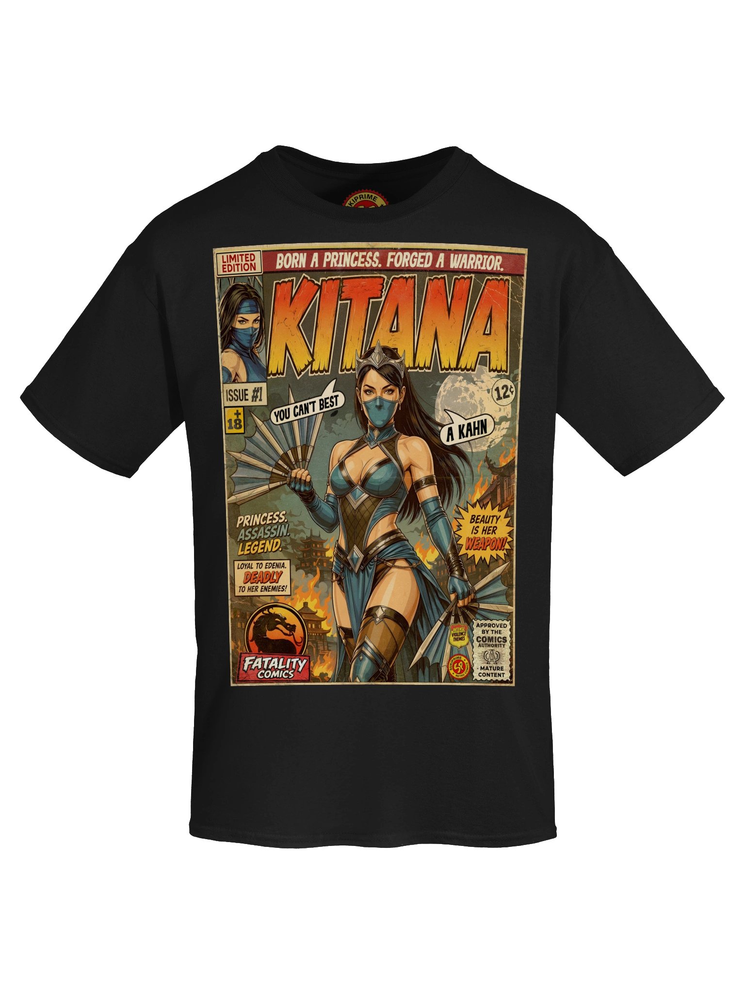 Kitana Comic Art T-Shirt product image (5)