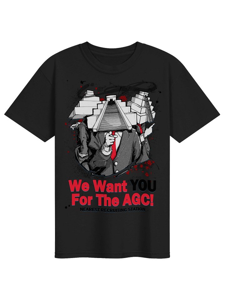 AGC RECRUIT TEE BLACK product image (1)