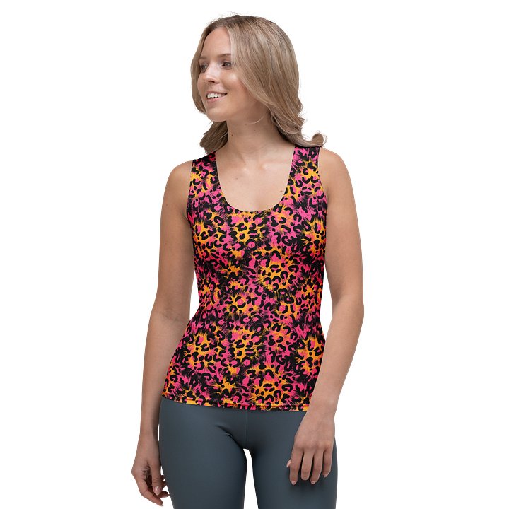 Unique Design Women's Tank Top with Animal Print Fashion product image (1)