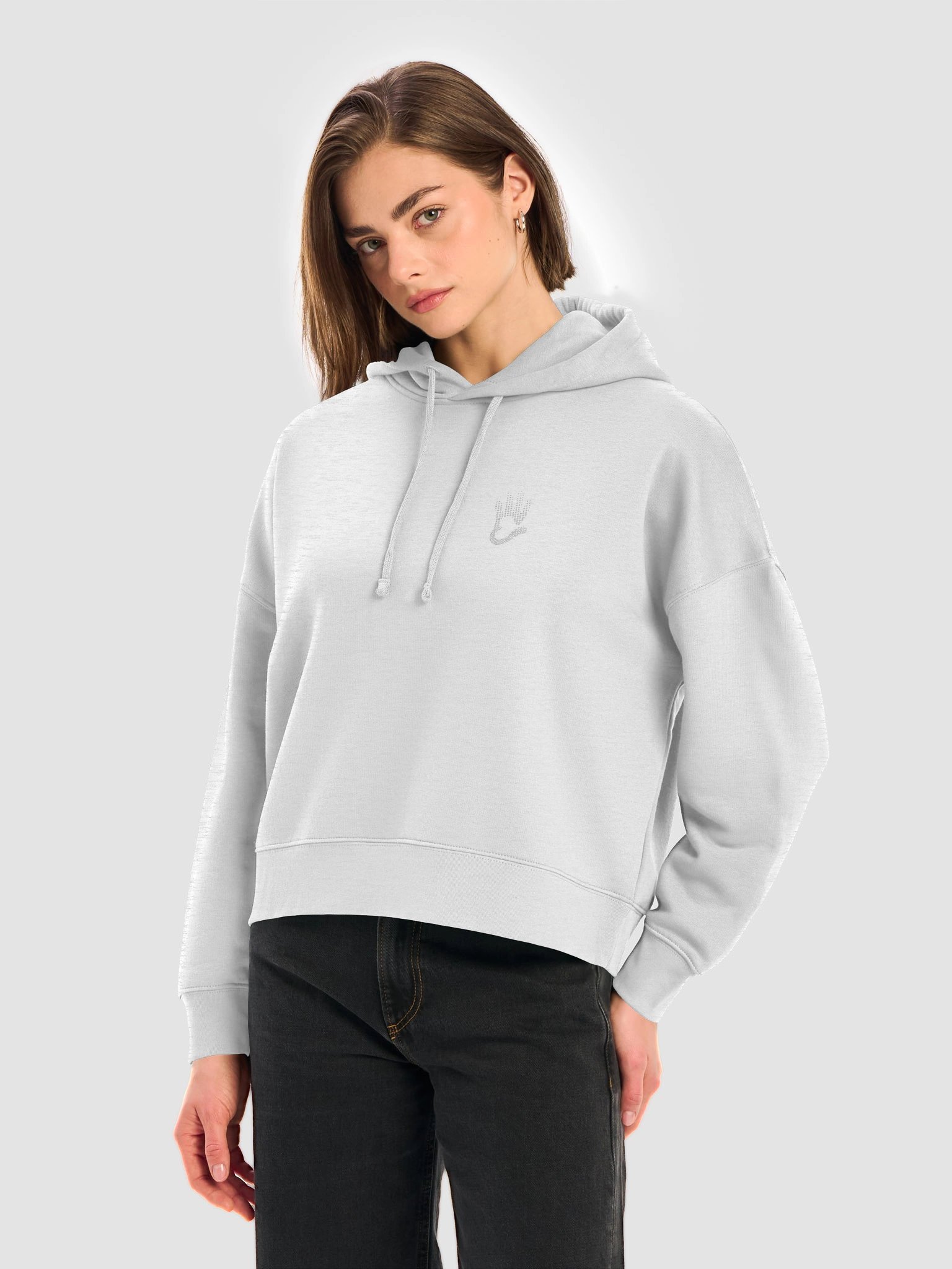 Organic Women's Hoodie, LOVE. Timeless Classics product image (1)