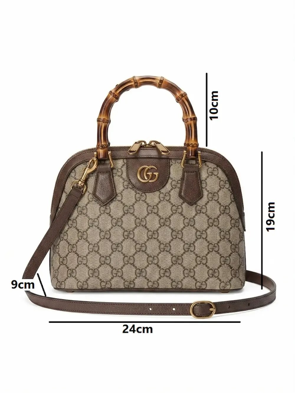 Gucci Diana Bamboo Handbagشنطة غوتشي بامبو نسائية فاخرة هاي كوالتي درجة أولى product image (3)