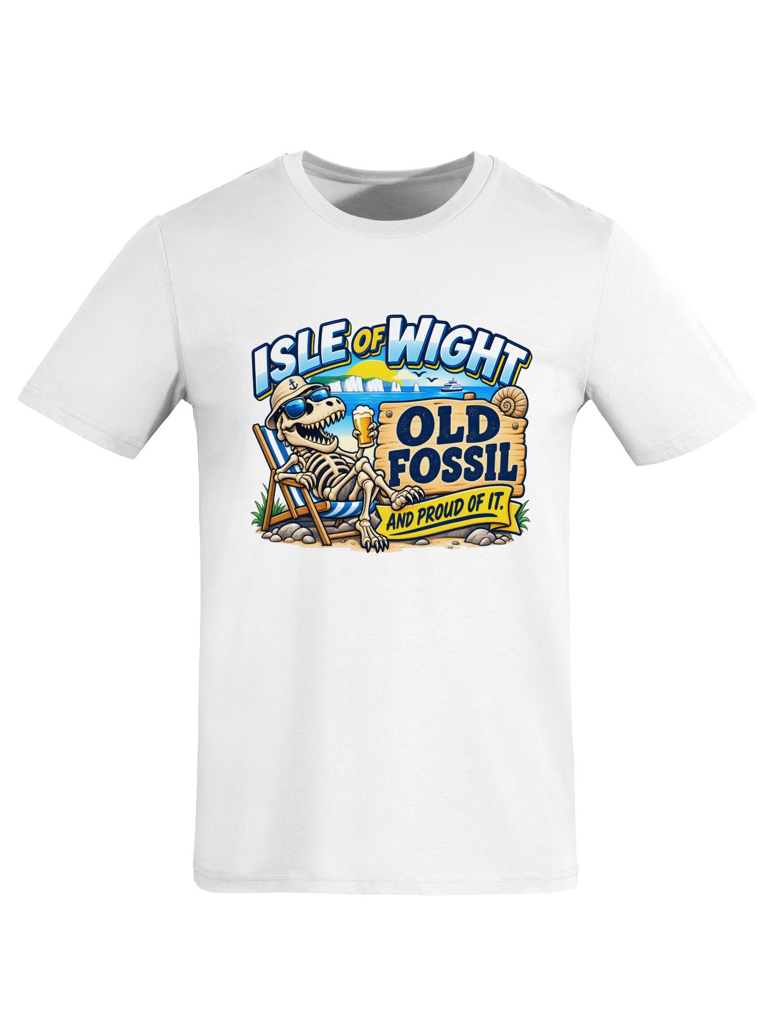 Isle of Wight Old Fossil T-Shirt – And Proud of It! product image (5)