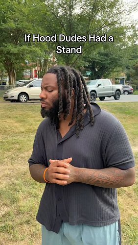 If hood dudes had a stand