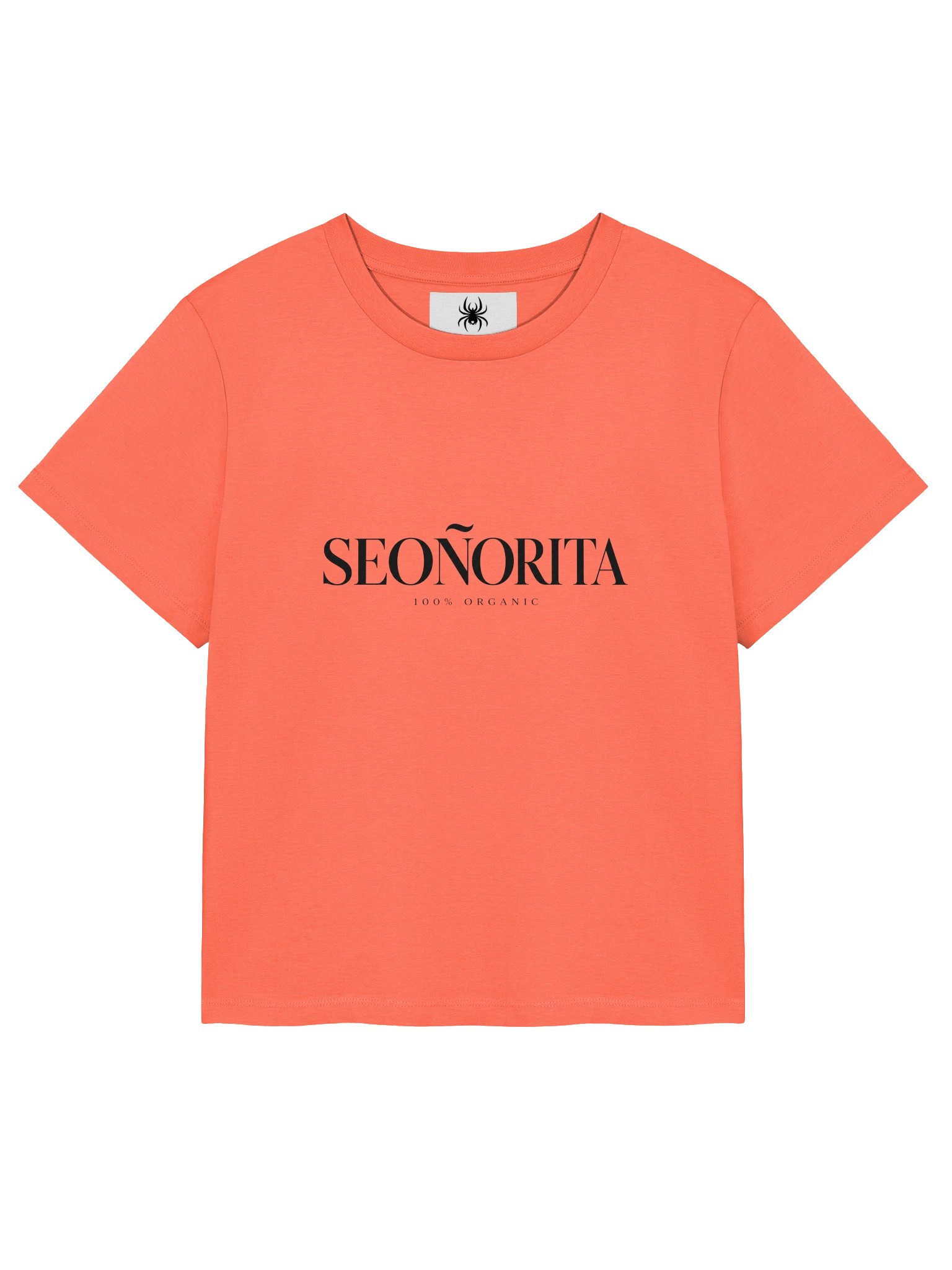 SEOÑORITA — "100% Organic" Fitted Tee product image (1)