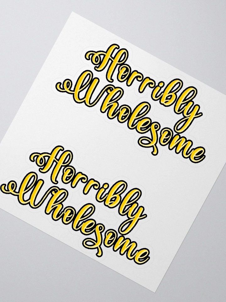 Horribly Wholesome Stickerset product image (5)