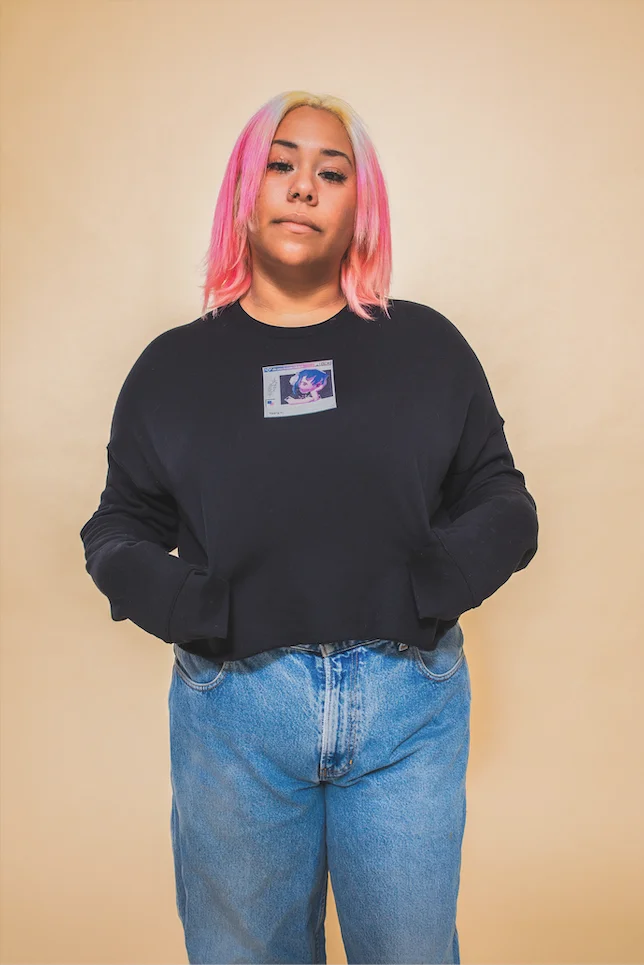 Nikki Spam Crop Sweatshirt product image (2)