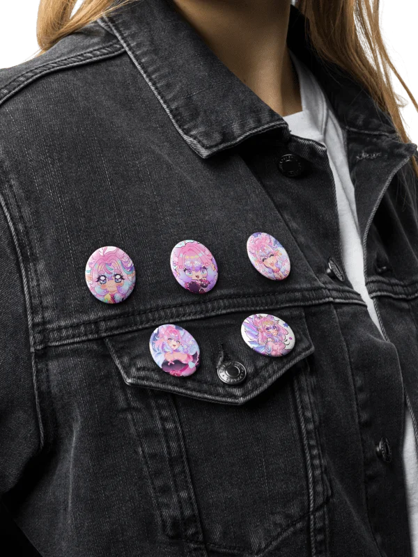 Okamira Cute Button Set product image (4)