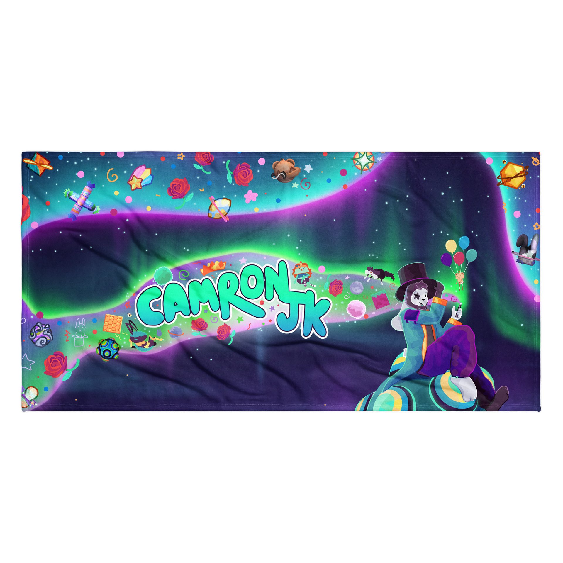 Aurora Bunny-alis Beach Towel! product image (1)