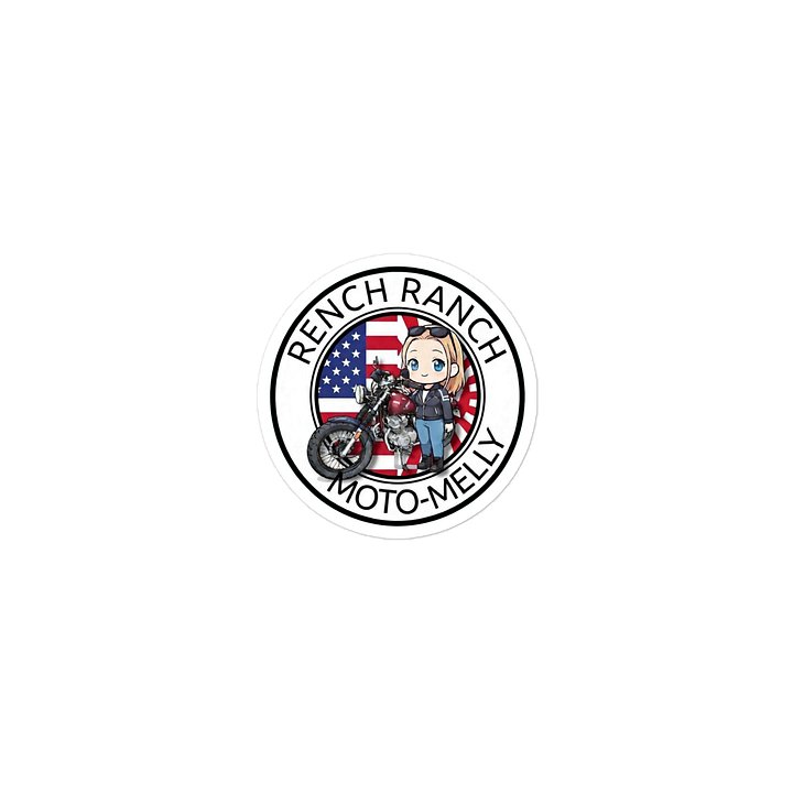 Barney & Moto-Melly USA & Japan Die-Cut Sticker product image (2)