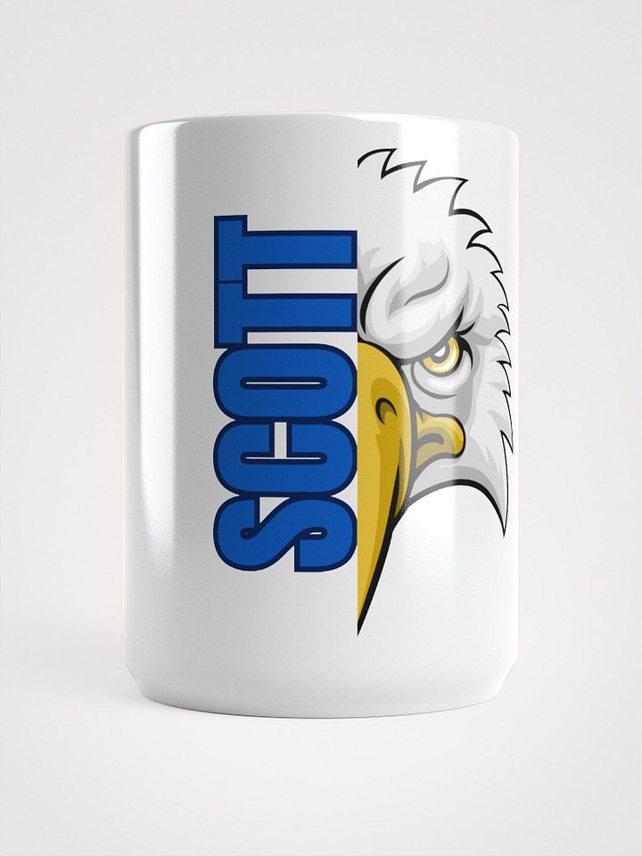 Eagle Vision White Glossy Mug product image (2)