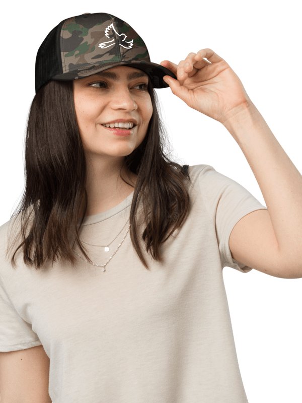 Otto Cap Camouflage Trucker Hat product image (8)