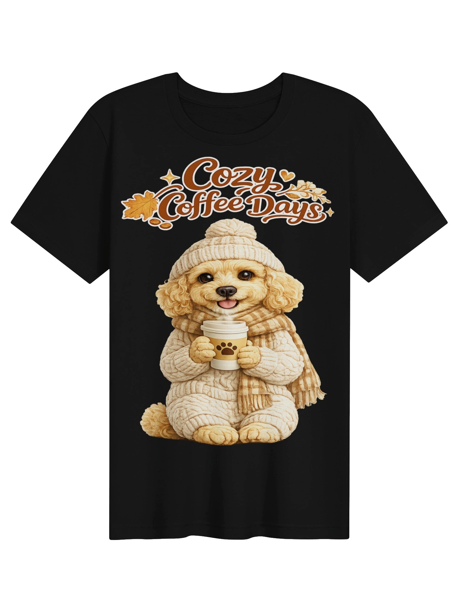Cozy Coffee Days Dog Adult - Tee product image (3)
