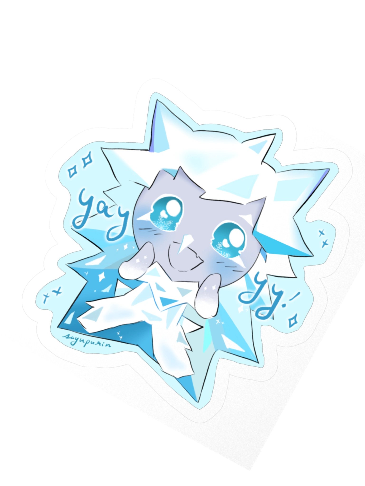 Icicle Yeti Cookie - Cookie Run Kingdom | Sticker product image (6)