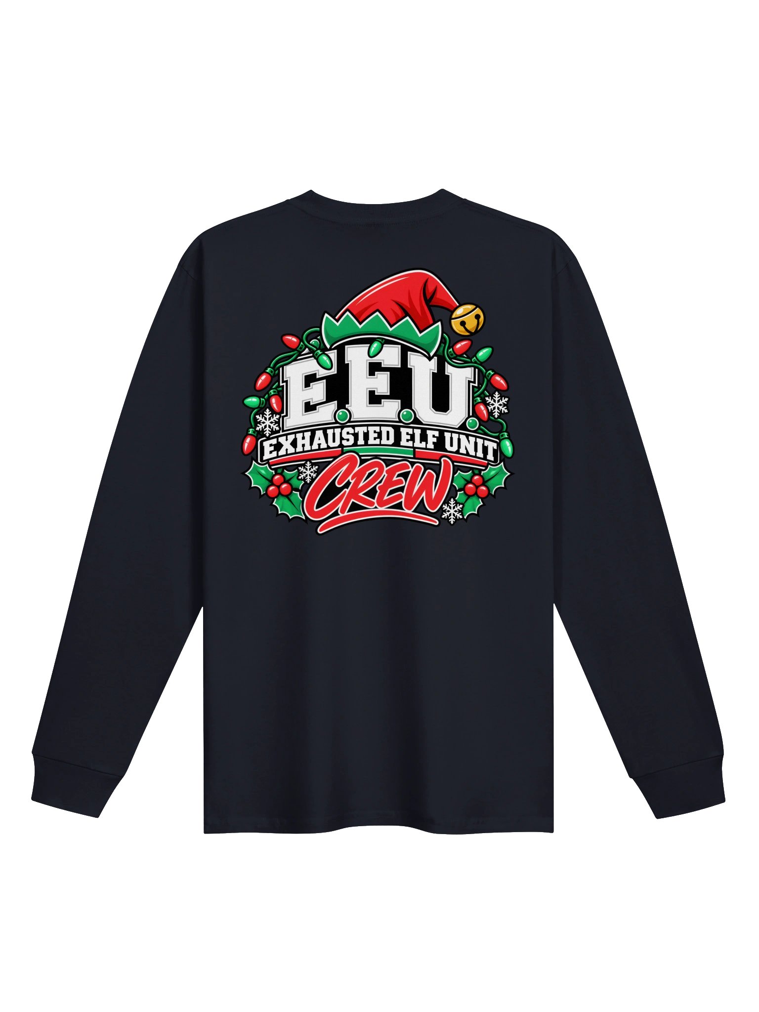 Men's Exhausted Elf Unit Crew | Premium Heavyweight Long Sleeve Tee product image (2)