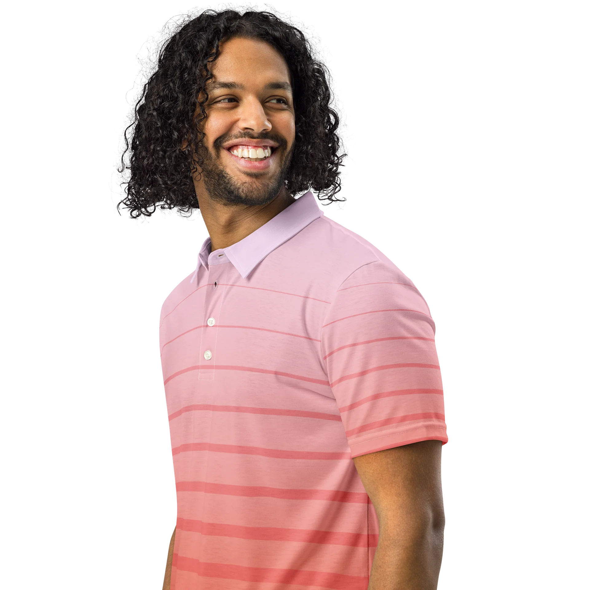 F&F Strawberry Lemonade Slim Fit Polo Shirt product image (2)