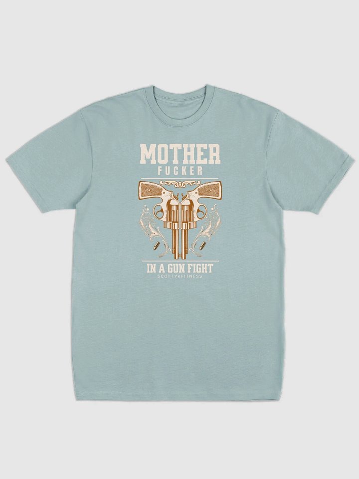 MF in a Gun Fight Unisex Heavyweight Tee product image (1)