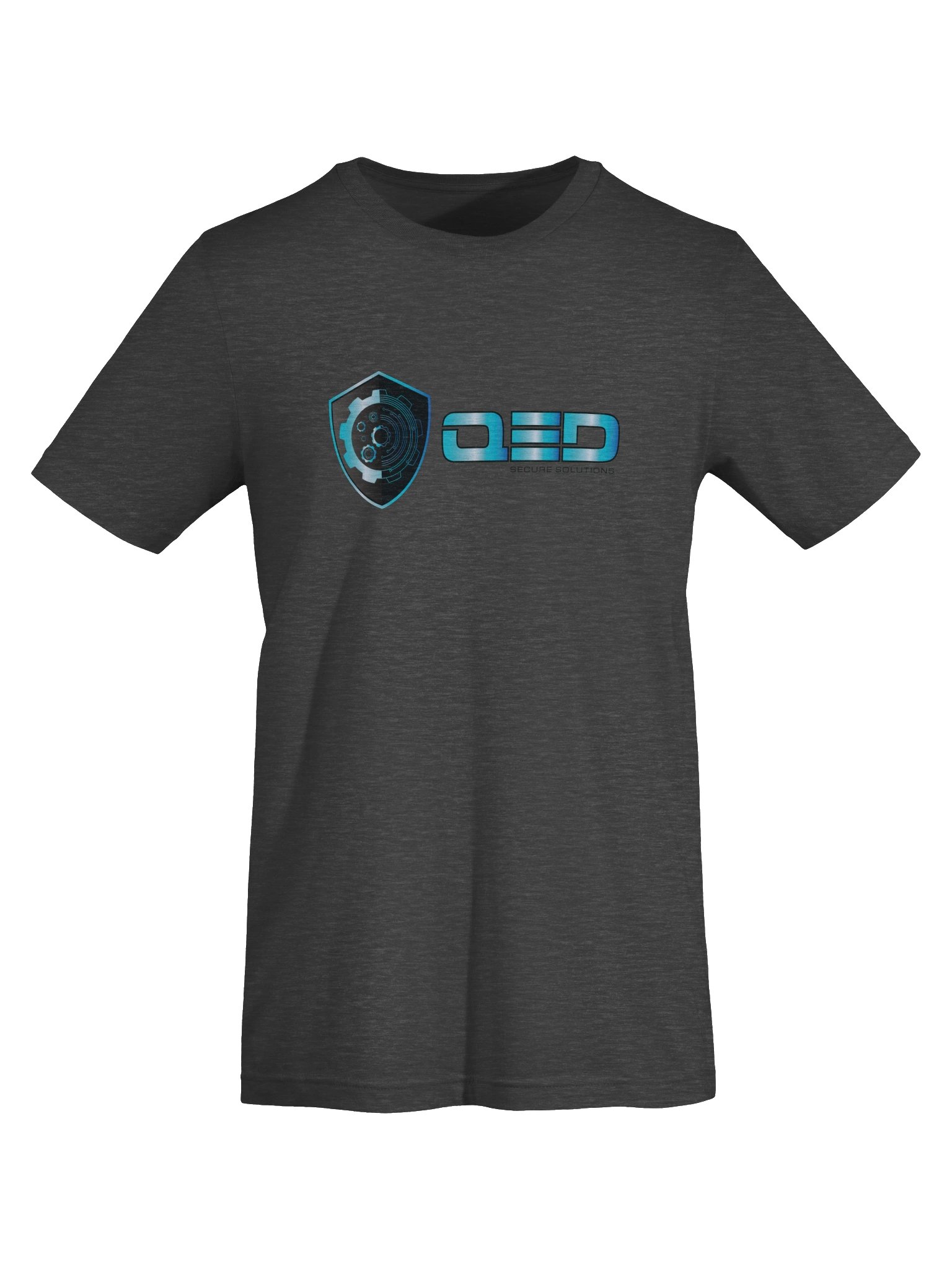QED Grey Shirt Large Front Logo w/ Shield product image (5)