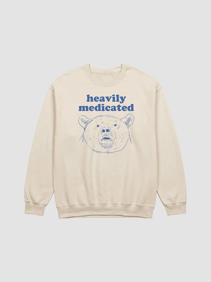 Heavily medicated Crewneck product image (1)