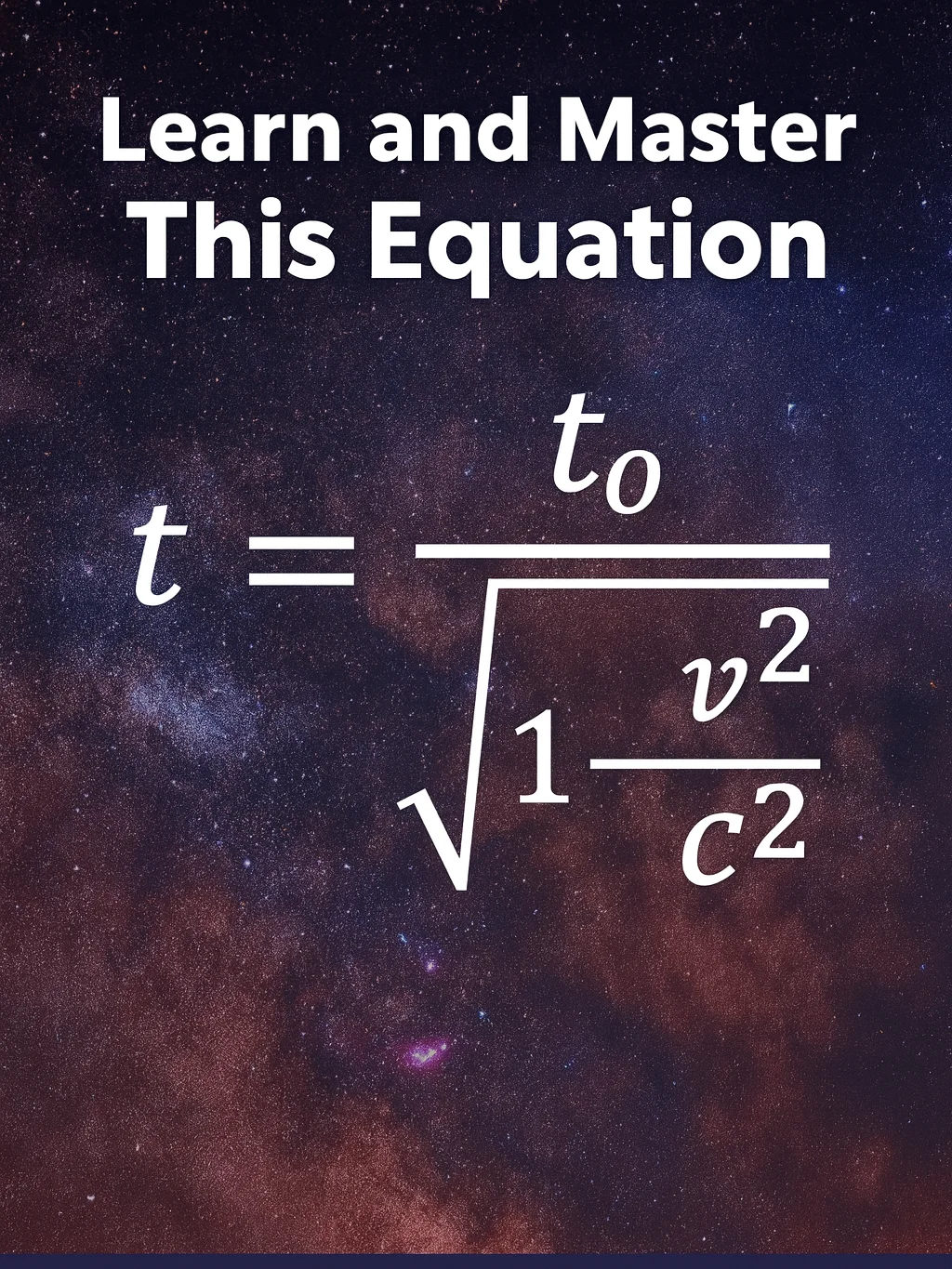 Special Relativity Applications: Time Dilation product image (1)