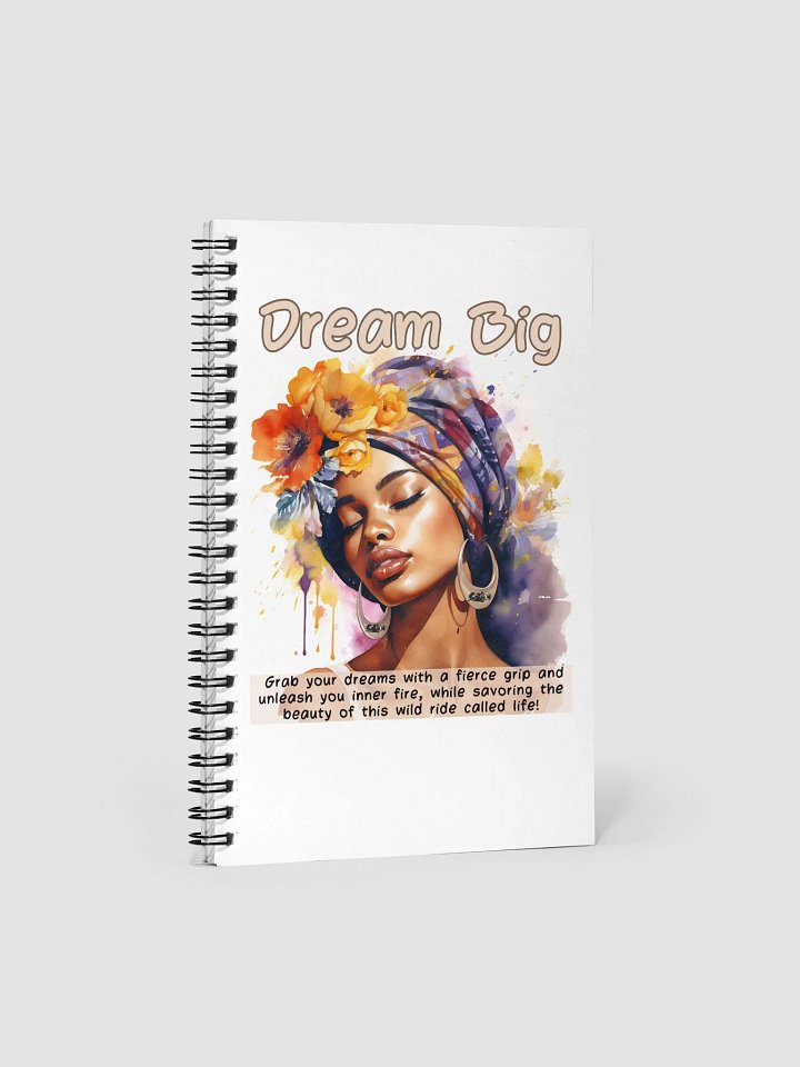 Dream Big Spiral Notebook product image (1)