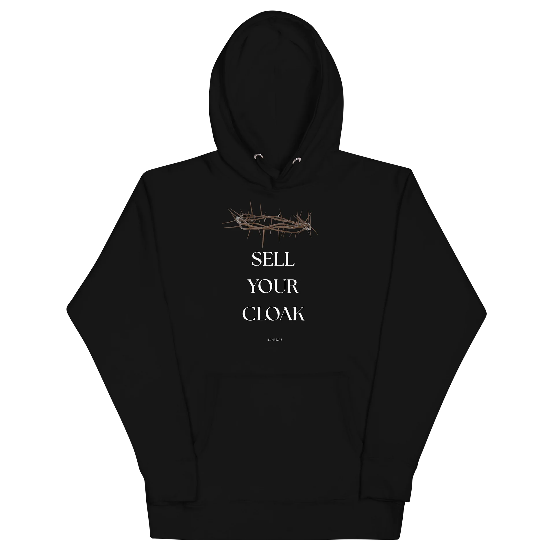 Sell Your Cloak -Buy A Sword / Words of Jesus Hoodie product image (2)