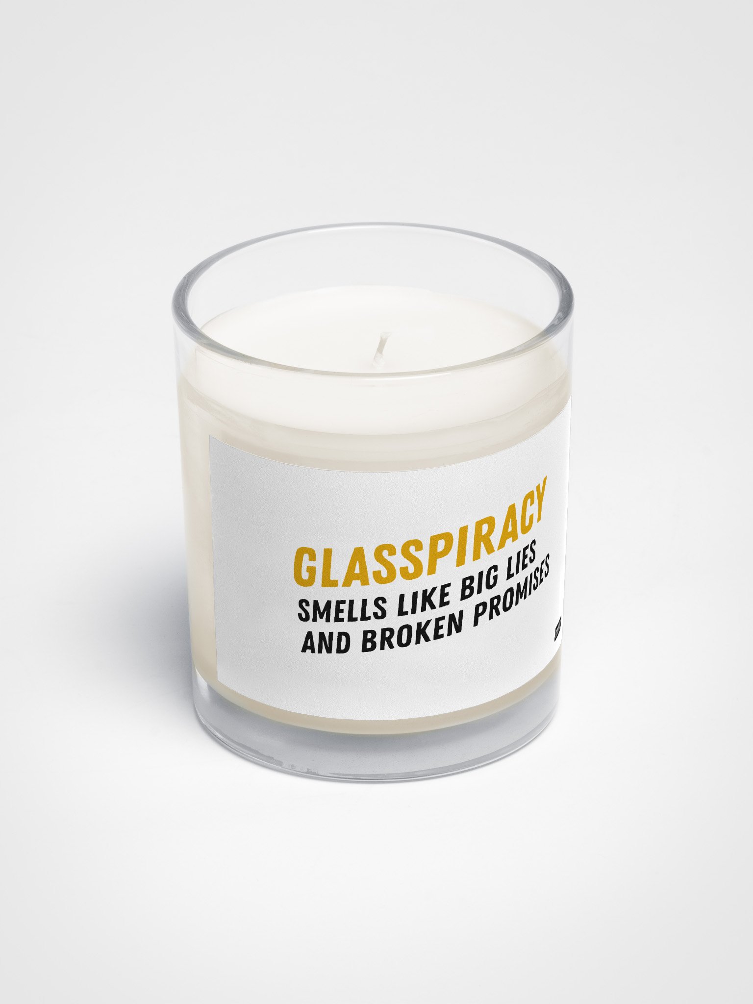 Glasspiracy Candle - Smells Like Big Lies product image (2)