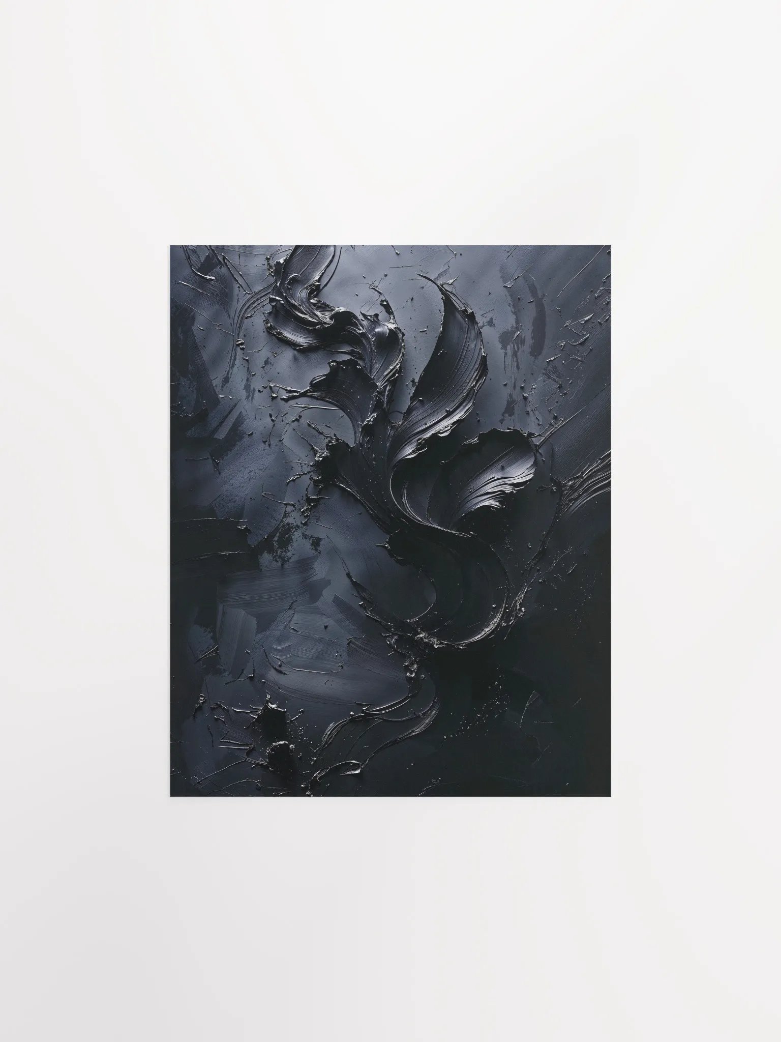 Obsidian Bloom Matte Poster product image (4)