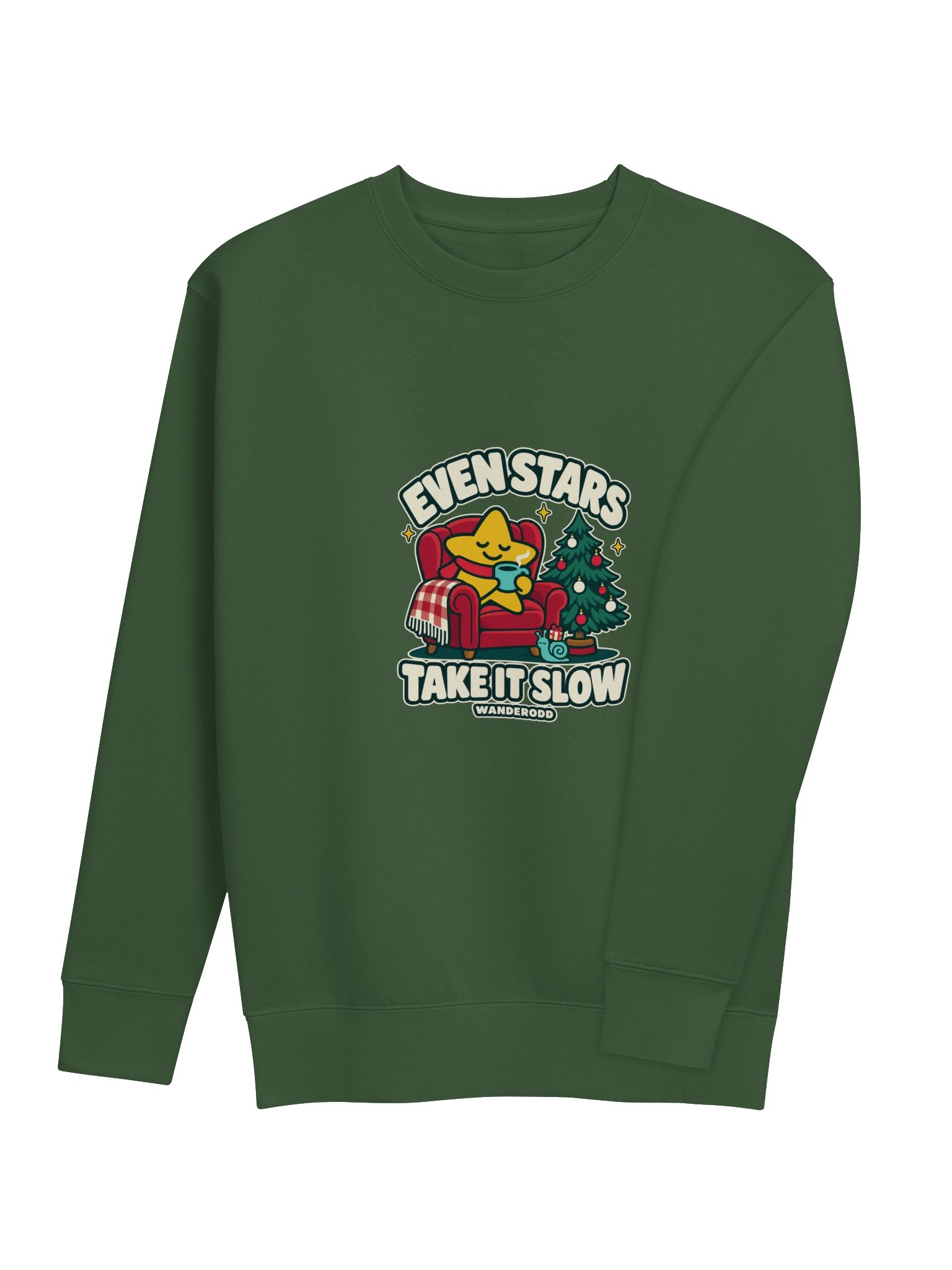 Christmas Star Sweatshirt – Take It Slow | WanderOdd product image (35)