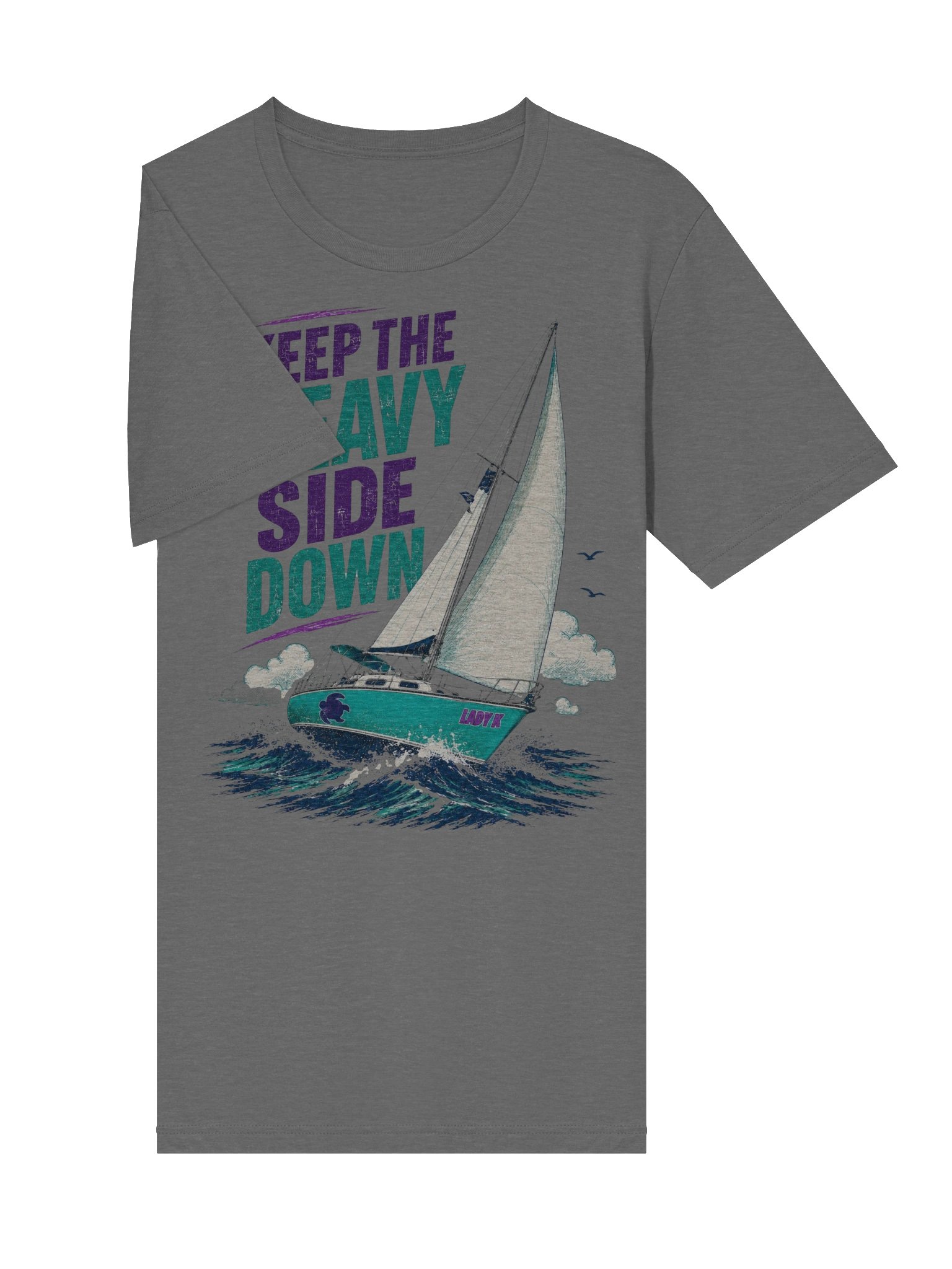 Keep the Heavy Side Down Tee product image (5)