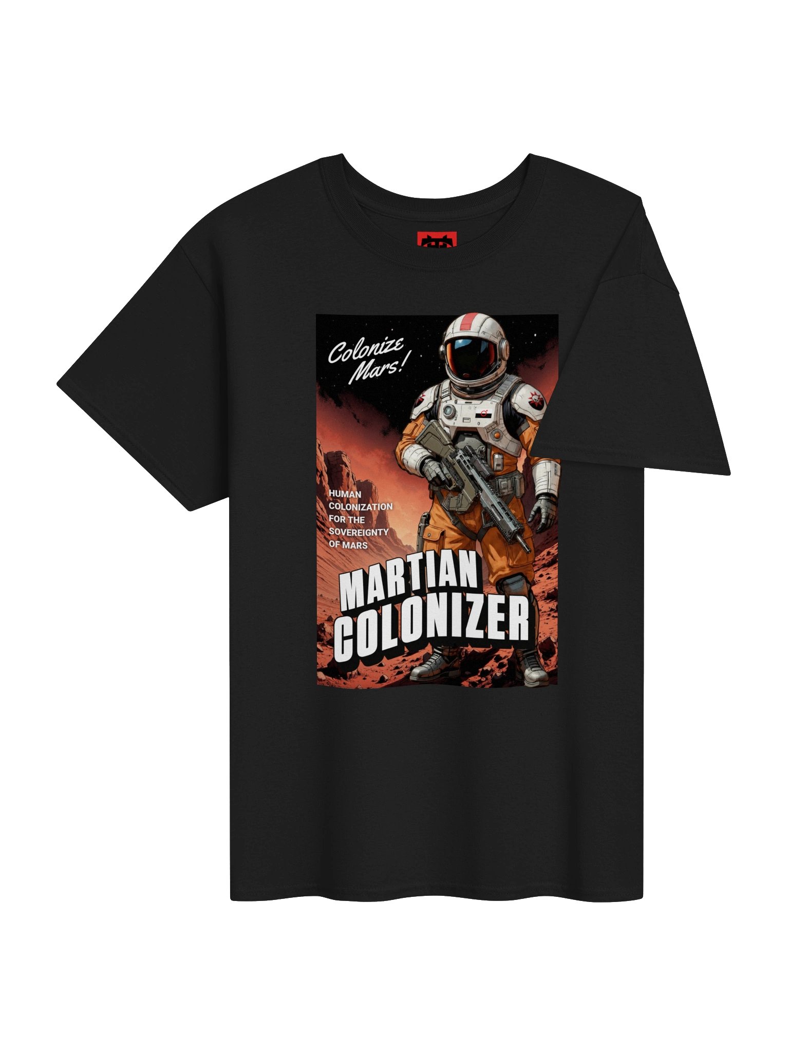 Martian Colonizer Poster Tee product image (4)