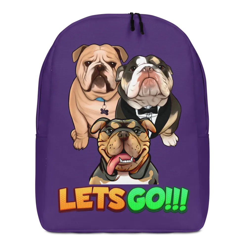 Straightedge Monster Let's Go!!! Backpack product image (11)