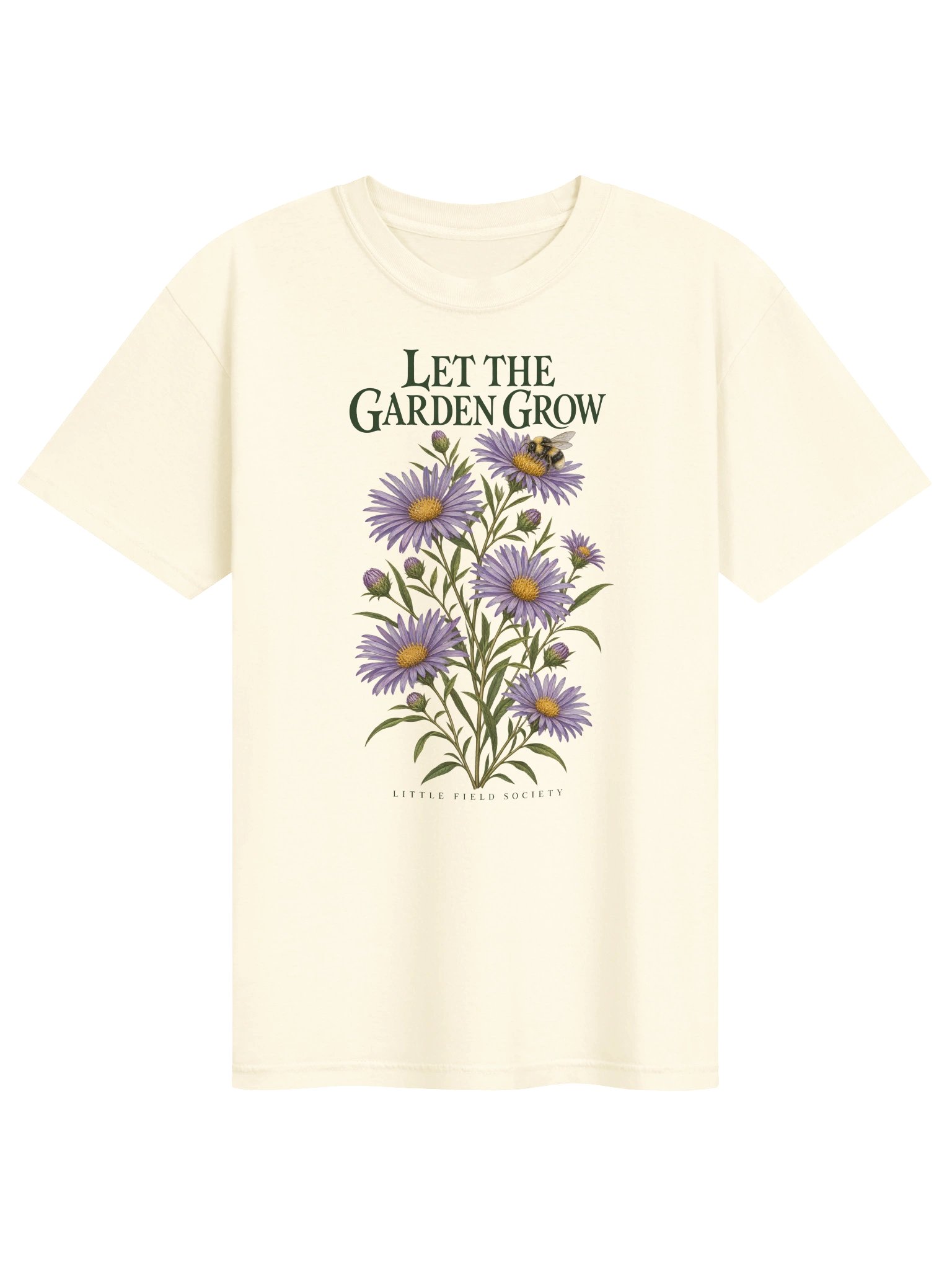 Let the Garden Grow — Aster & Bee T-Shirt product image (1)