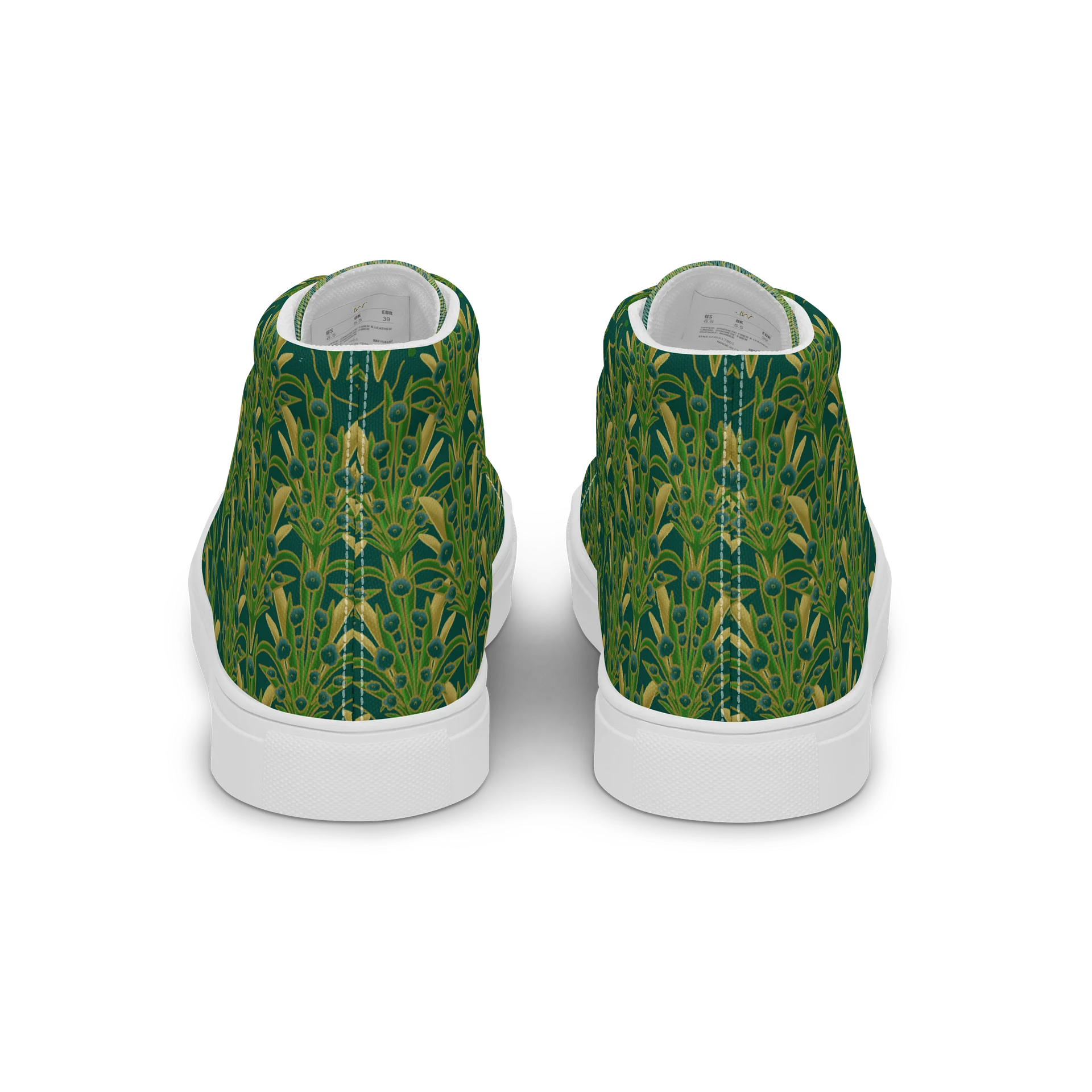 Petals of the Court Women’s High Top Canvas Shoes product image (7)