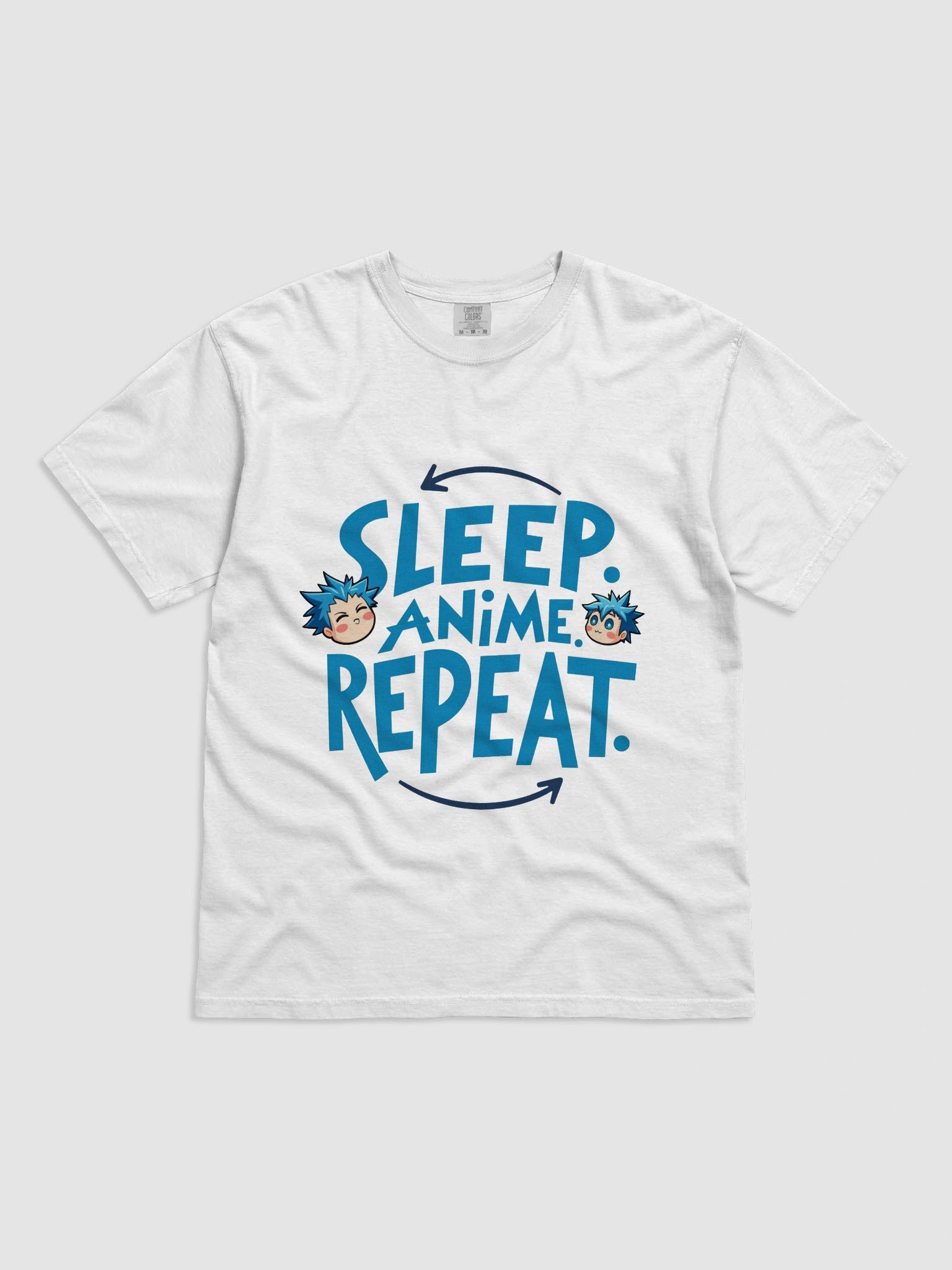 Sleep. Anime. Repeat. T-shirt. product image (1)
