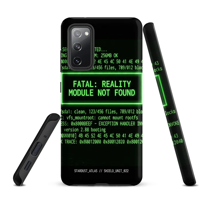 OBJECT 023: SYSTEM_SHIELD // KERNEL_PANIC - Samsung Tough Case product image (1)