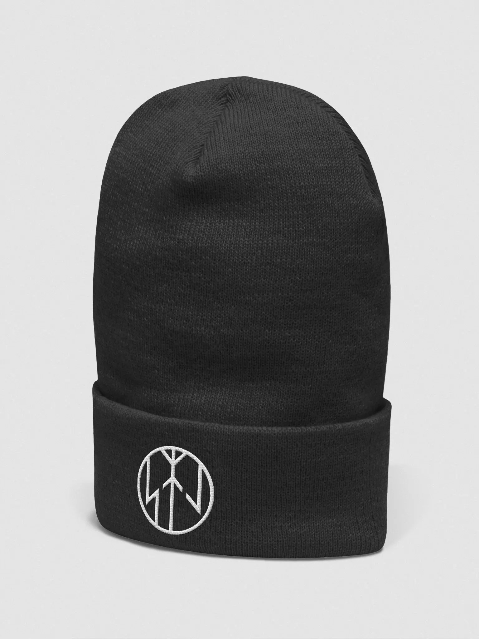 STJ runic logo beanie product image (2)