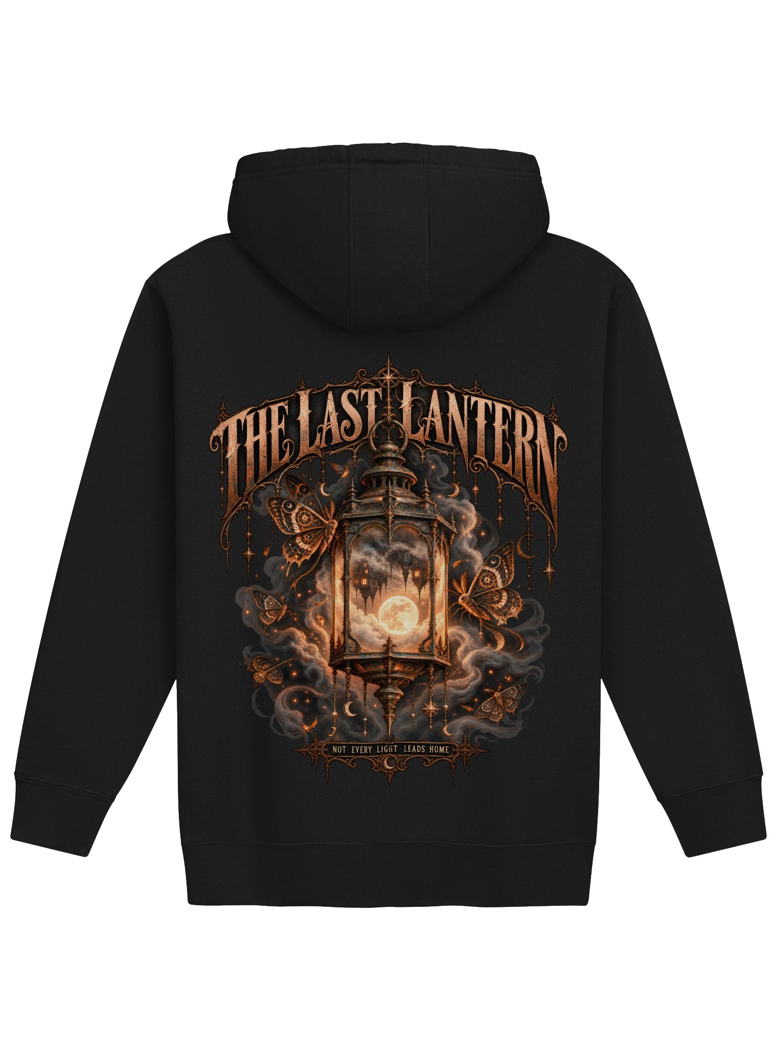 The Last Lantern – Gothic Vintage Graphic Oversized Hoodie product image (6)