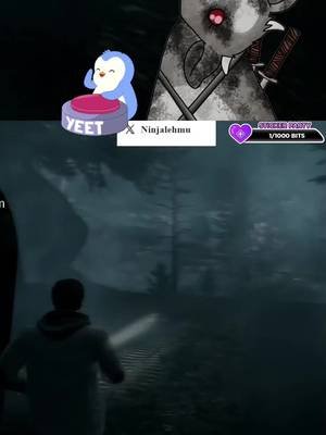 They got yeeted! #smallerstreamer #shenanigans #alanwake #horrorgames #horrorgamestreamer 
